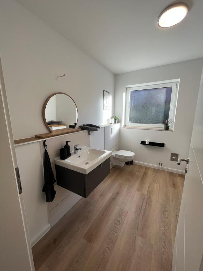 Ferienwohnung Katharon Tespe Bagian luar foto