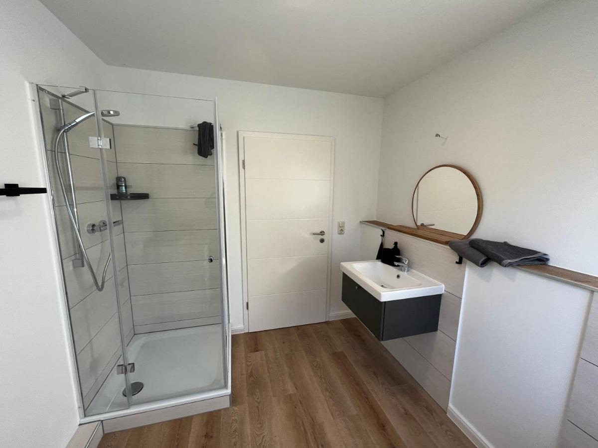 Ferienwohnung Katharon Tespe Bagian luar foto