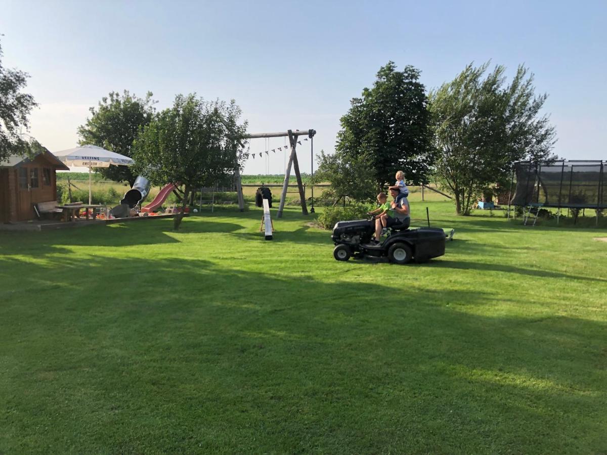 Ferienwohnung Katharon Tespe Bagian luar foto